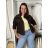 Bunda lehká oversize dlhý rukáv dámska WIVI (S/M/L /XL ONE SIZE) TALIANSKA MÓDA IMWBG260001/DUR S/M/L biela