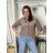 Bunda lehká oversize dlhý rukáv dámska WIVI (S/M/L /XL ONE SIZE) TALIANSKA MÓDA IMWBG260001