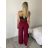 Kalhoty aladinky harémky dlouhé dámské (S/M/L ONE SIZE) ITALSKÁ MÓDA IMD21400