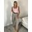 Elegante Hose mit Gürtel für Damen (S/M/L ONE SIZE) ITALIAN FASHION IM425057