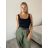 Women's Oversized Knitted Long Sleeve Sweater (S/M ONE SIZE) ITALIAN FASHION IMSN2416125 S / M black