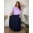Tunika mit Anhänger Kurzarm Damen Übergröße (54/56/58 Einheitsgröße) ITALIAN FASHION IM425031