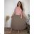 Tunika mit Anhänger Kurzarm Damen Übergröße (54/56/58 Einheitsgröße) ITALIAN FASHION IM425031
