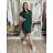 Long casual short sleeve women's dress, oversized (42/44/46 ONE SIZE) ITALIAN FASHION IMD2525370 -   růžová světlá -   S / M / L