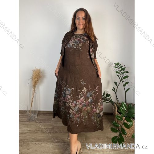 Elegante Hose mit Gürtel für Damen (S/M/L ONE SIZE) ITALIAN FASHION IM425057