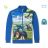 Warm, long-sleeved zip-up sweatshirt for children's boys (98-128) KUGO PT2512