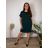 Summer dress oval short sleeve women's oversized (50/52/54 ONE SIZE) ITALIAN FASHION IM425011