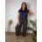 Women's Elegant Belt Long Sleeve Dress (S/M ONE SIZE) ITALIAN FASHION IMM23UN6139