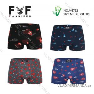Boxerky bambusové pánské nadrozměr (M - 3XL) FANNIFEN FNF26M6792