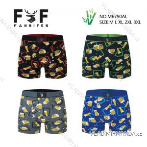 Boxerky bambusové pánské nadrozměr (M - 3XL) FANNIFEN FNF26M6790AL