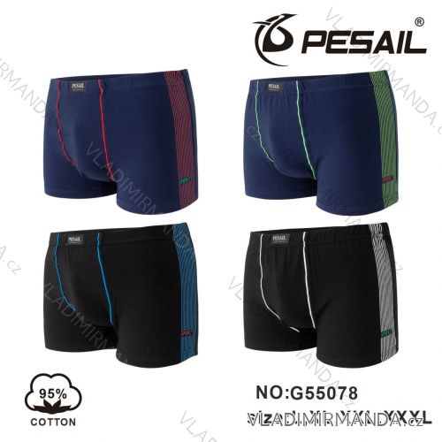 Boxerky bavlněné pánské nadrozměr (L - 3XL)  PESAIL FNF26G55078