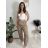 Women's Elegant Oversize Long Sweatpants (S/M/L ONE SIZE) ITALIAN FASHION IMD23634