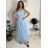 Šaty společenské dlouhé dámské JULY (S/M/L ONE SIZE) ITALSKÁ MÓDA IMWTM260001