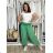 Kalhoty aladinky harémky dlouhé dámské (S/M/L ONE SIZE) ITALSKÁ MÓDA IMD21400