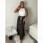 Sukně dlouhá letní s páskem dámske BEATRICE  (S/M/L ONE SIZE) TALIANSKA MÓDA IMPMNC268013