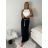 Sukně dlouhá letní s páskem dámské BEATRICE (S/M/L ONE SIZE) ITALSKÁ MÓDA IMPMNC268013/DUR S/M/L bílá