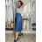 Übergroßer gestrickter Langarmpullover für Damen ZAIRA (S/M EINHEITSGRÖSSE) ITALIAN FASHION IMSM26000247/DUR S / M / L hellblau