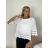 Tunika letní krátký rukáv dámská (S/M/L ONE SIZE) ITALSKÁ MÓDA IMPMNC261292