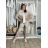 Women's Oversized Knitted Long Sleeve Sweater (S/M ONE SIZE) ITALIAN FASHION IMSM2600015/DUR