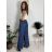 Nohavice letní s opaskom dámske (S/M/L ONE SIZE) TALIANSKA MÓDA IM426001357
