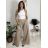 Kalhoty dlouhé máslové dámské (S/M/L ONE SIZE) ITALSKÁ MÓDA IMWGB26001