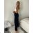 Women's Long Chiffon Short Sleeve Dress (S/M ONE SIZE) ITALIAN FASHION IMWGS231048