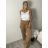 Nohavice dlhé letné dámske AVA (M/L ONE SIZE) TALIANSKA MÓDA IMD24054