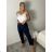 Nohavice dlhé letné dámske AVA (M/L ONE SIZE) TALIANSKA MÓDA IMD24054