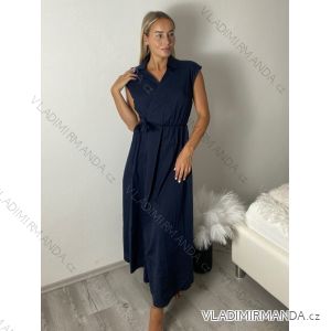 Šaty dlouhé elegantní letní šaty dámské (S/M/L ONE SIZE) ITALSKÁ MÓDA IMPLU2610446/DUR