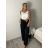 Elegante Hose mit Gürtel für Damen (S/M/L ONE SIZE) ITALIAN FASHION IM425057