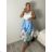 Sukně dlouhá s kapsami dámská (S/M/L ONE SIZE) ITALSKÁ MÓDA IMD21653