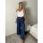 Lange Lederhose für Damen (Einheitsgröße S/M) ITALIAN FASHION IMWAD234126