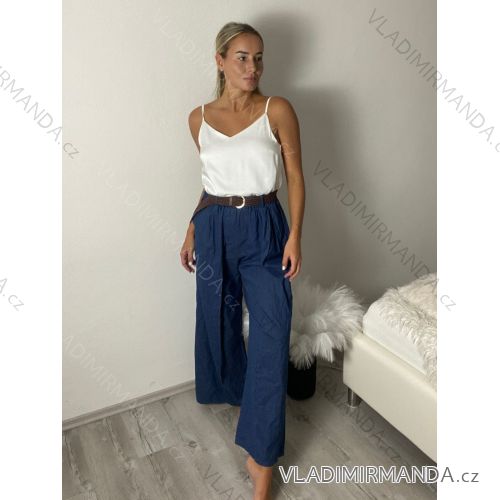 Lange Lederhose für Damen (Einheitsgröße S/M) ITALIAN FASHION IMWAD234126