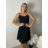 Women's Elegant Summer Lace Sleeveless Dress (S/M ONE SIZE) ITALIAN FASHION IM923050
