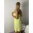 Women's Elegant Summer Lace Sleeveless Dress (S/M ONE SIZE) ITALIAN FASHION IM923050 S / M / L green