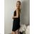 Women's Elegant Summer Lace Sleeveless Dress (S/M ONE SIZE) ITALIAN FASHION IM923050 S / M / L green