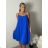 Women's Elegant Summer Lace Sleeveless Dress (S/M ONE SIZE) ITALIAN FASHION IM923050 S / M / L green