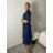 Langes ärmelloses Sommerkleid für Damen (Einheitsgröße S/M) ITALIAN FASHION IMPDY22LS16208