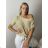 Sveter slabý krátký rukáv dámsky (S/M/L ONE SIZE) TALIANSKA MÓDA IMWGM251397