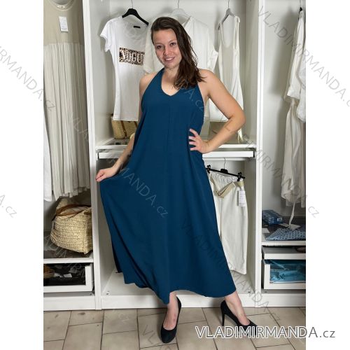 Sleeveless jacket long sleeve (uni sl) ITALIAN Fashion IMC17326 S / M / L modrá petrolejová