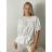 Letní halenka dámská (S/M/L ONE SIZE) ITALSKÁ MÓDA IMWTM2600011