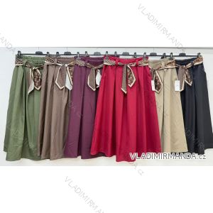 Sukňa dlhá s opaskom dámska (M/L/XLONE SIZE) TALIANSKA MÓDA IM4260244