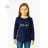 Long sleeve T-shirt for girls (134-164) KUGO ST3623