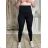 Legíny dlouhé dámské (S/M-L/XL-XL/2XL) PMWLL26HL-4/DR S/M Černá