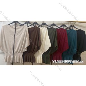 Svetr dlouhý rukáv dámský (S/M/L ONE SIZE) ITALSKÁ MÓDA IMC260240