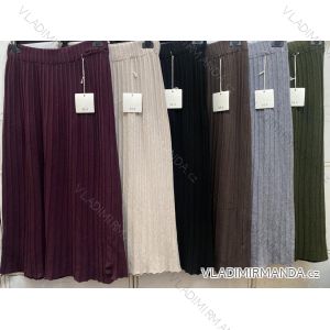 Women's long pleated skirt (42/44/46 ONE SIZE) ITALIAN FASHION IMC260277