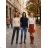 Women's Long Sleeve T-Shirt (S/M ONE SIZE) ITALIAN FASHION IMPDY23HH2321/LS16577