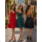 Women's elegant party long sleeve dress (S/M ONE SIZE) ITALIAN FASHION IM322282