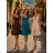 Women's elegant party long sleeve dress (S/M ONE SIZE) ITALIAN FASHION IM322282