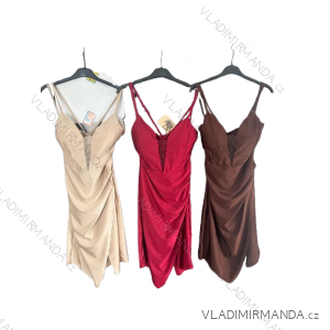 Women's elegant party long sleeve dress (S/M ONE SIZE) ITALIAN FASHION IM322282